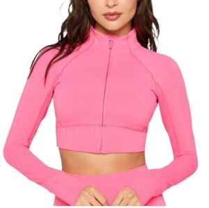 Fabletics Purelux Cropped Trained Jacket Size XS NWT .